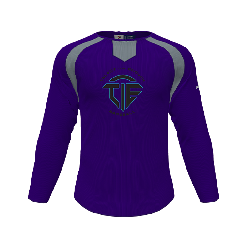 [CUS-DFW-PULL-FLC-CNK-LSL-PUR-YS-LOGO1] Pullover (Youth S, Purple, Logo 1)