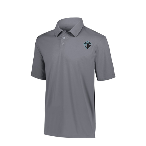 [5018.059.S-LOGO1] Youth Vital Polo (Youth S, Gray)