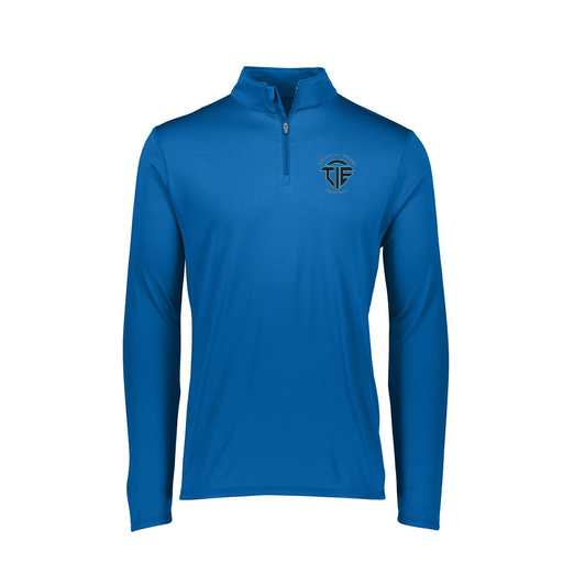 [FTLQFLRY-FAXS-LOGO1] Decker Women's Flex-Lite 1/4 Zip Shirt (Female Adult XS, Royal)