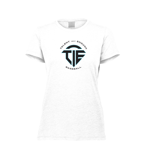 [FTSCUBWH-FAXS-LOGO1] Decker Women's Tri-Blend T-Shirt - Short Sleeve (Female Adult XS, White)