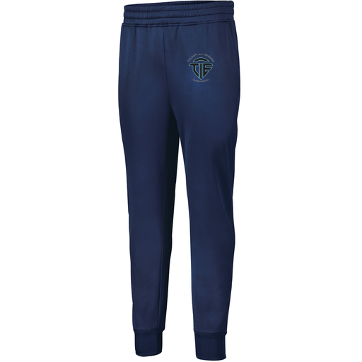 [5566.065.XS-LOGO1] Men's PERFORMANCE FLEECE JOGGER (Adult XS, Navy)